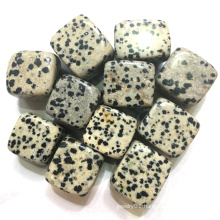 Natural Dalmatian Jasper  Semi precious gemstone for  decoration